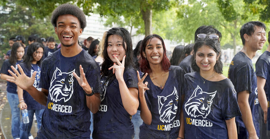 Rainy Scholar Bridge Crossing